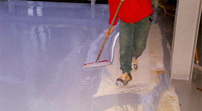 applying Concrete Waterproofing